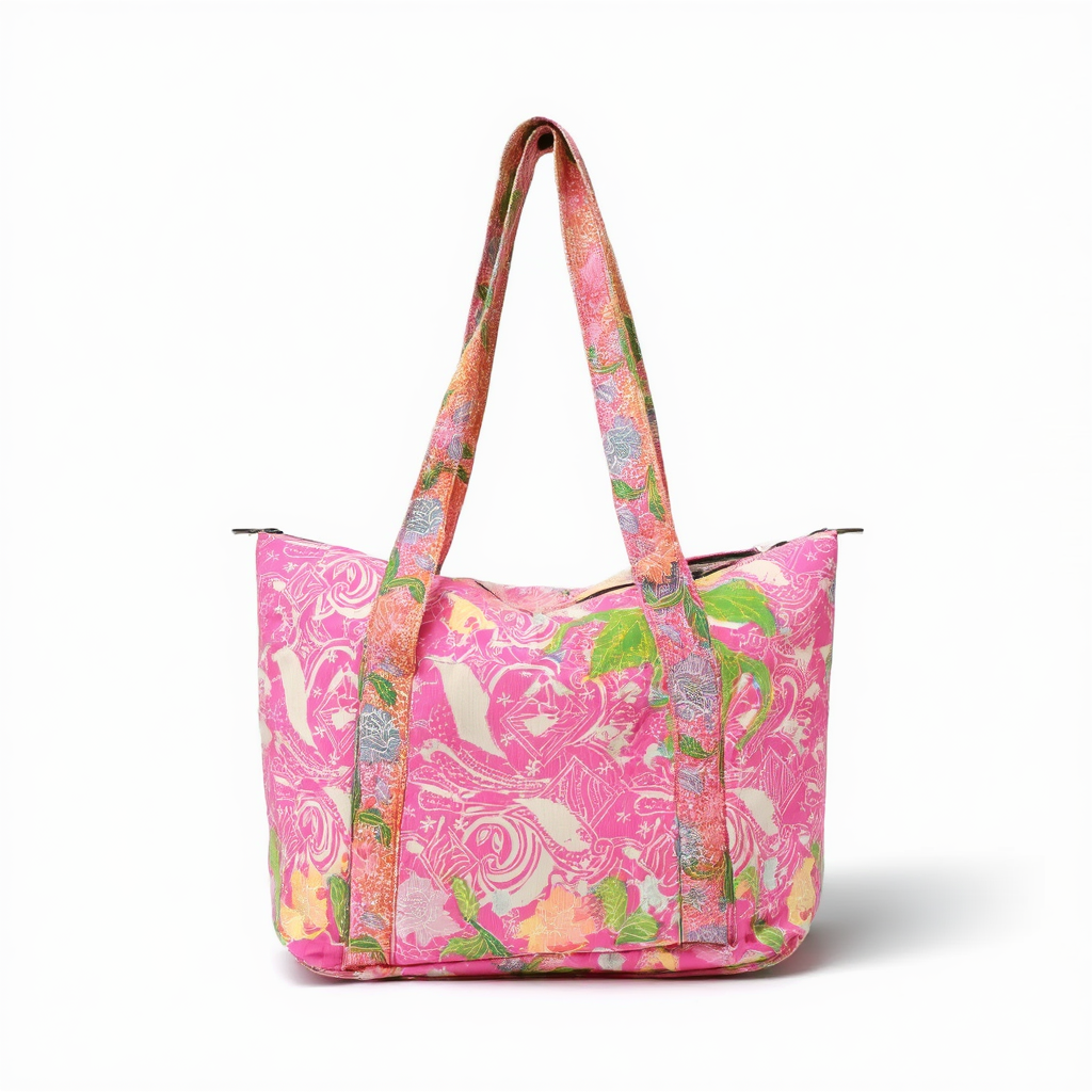 Dompet Perjalanan Batik Buatan Tangan - Organizer Patchwork Buatan Tangan